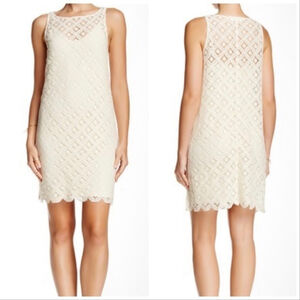 Bb Dakota Lace Dress sleeveless ivory size Medium